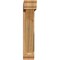 Ekena Millwork Traditional Traditional Rough Sawn Bracket w/ Offset Brace, Western Red Cedar, 6"W x 30"D x 30"H BKT0604X30X30TRA01RWR - alternate 3